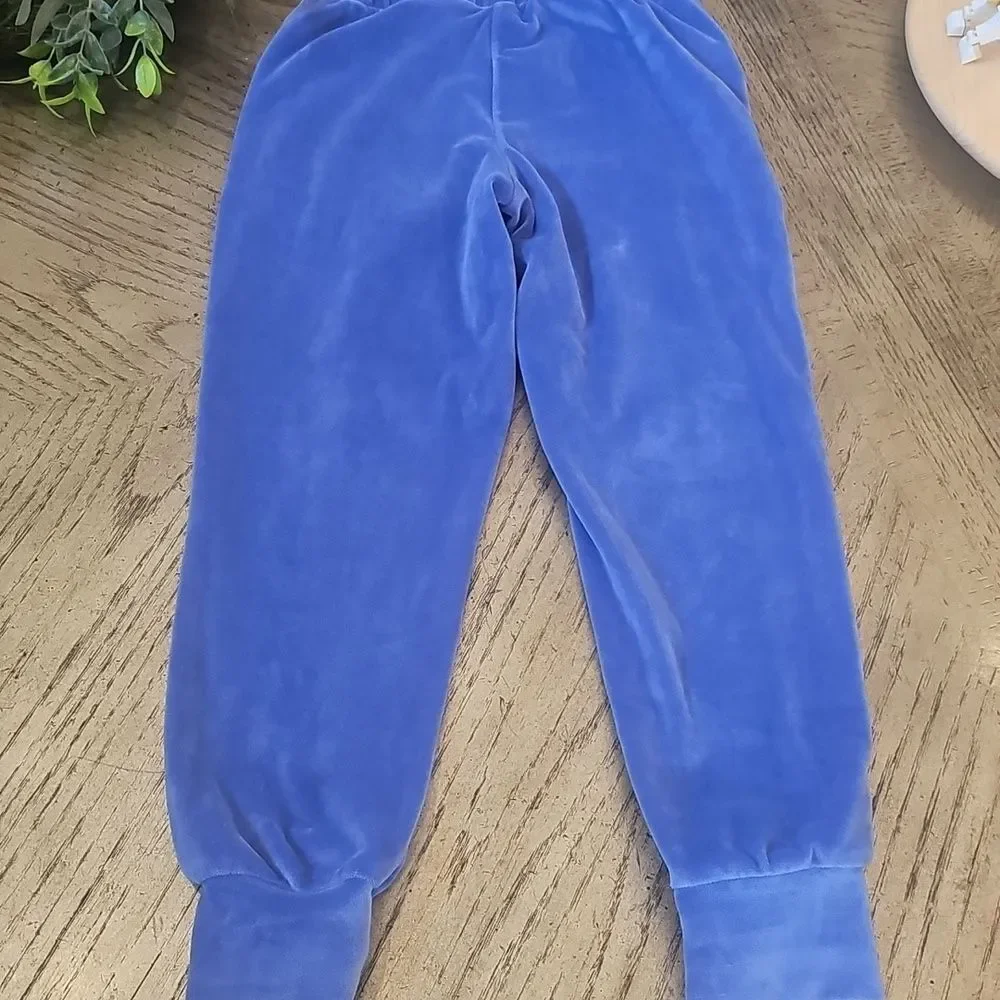 Yogalicious Purple Velour Jogging Set Size 5/6